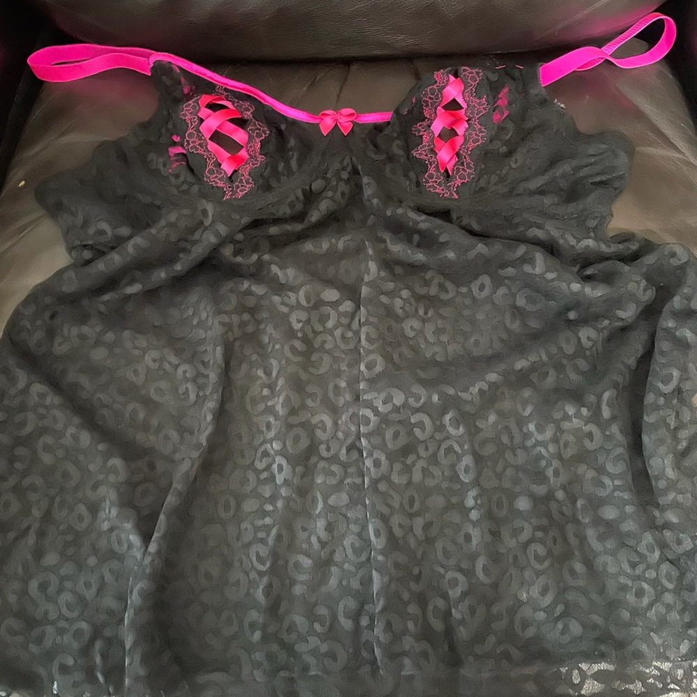 Sexy nighty, 1X-2X, Exposed by Magic Silk